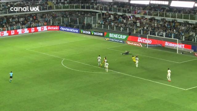 Gol Eduardo - Santos 0 X 1 Mirassol - Brasileirão 2026