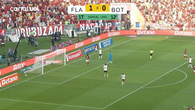Gol Samuel Line - Flamengo 1 X 0 Botafogo - Brasileirão 2026