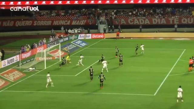 São Paulo 1 x 0 Atlético-MG - Gol Luciano